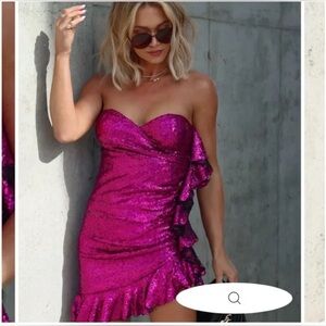 NWT Olia Fuschia Dress